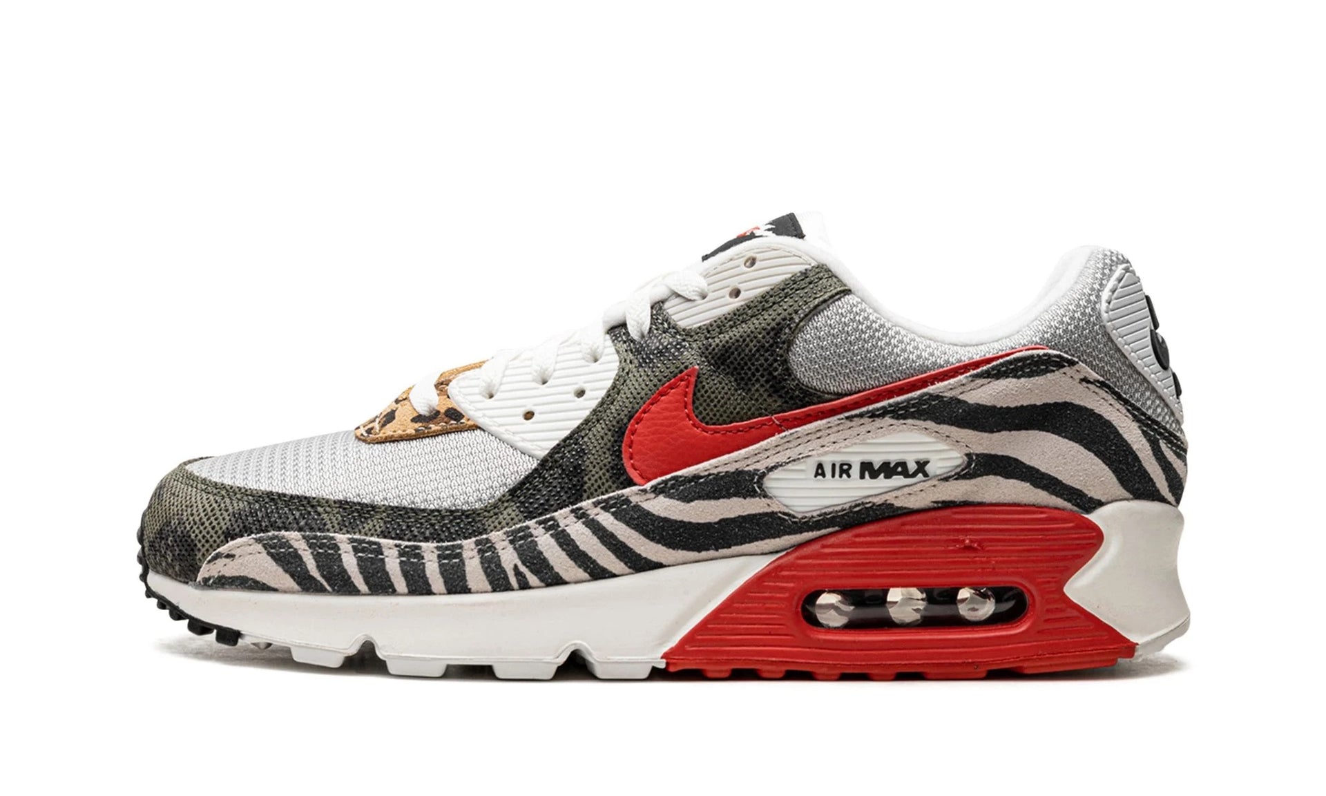 Nike Air Max 90 Light Iron Ore University Red Summit White Black